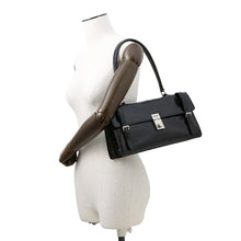将图像加载到图库查看器中，PRADA 2025ss 2way Shoulder Bag Black1BN026 Leather Size Medium

