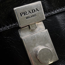 将图像加载到图库查看器中，PRADA 2025ss 2way Shoulder Bag Black1BN026 Leather Size Medium
