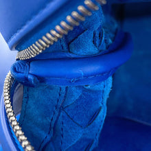 将图像加载到图库查看器中，Bottega Veneta INTRECCIATO Backpack Blue653118 Leather
