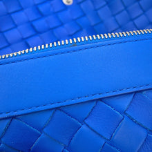 将图像加载到图库查看器中，Bottega Veneta INTRECCIATO Backpack Blue653118 Leather
