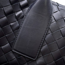 将图像加载到图库查看器中，Bottega Veneta Bottega Veneta INTRECCIATO Tote Bag Black Leather
