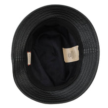 Load image into Gallery viewer, GUCCI Horsebit bucket hat Size S Black666600 Lambskin

