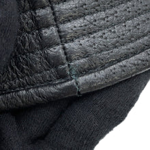 Load image into Gallery viewer, GUCCI Horsebit bucket hat Size S Black666600 Lambskin

