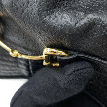 Load image into Gallery viewer, GUCCI Horsebit bucket hat Size S Black666600 Lambskin
