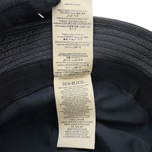 Load image into Gallery viewer, GUCCI Horsebit bucket hat Size S Black666600 Lambskin
