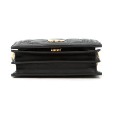 将图像加载到图库查看器中，GUCCI GGQuilted Shoulder Bag Black723777 Leather Size Mini
