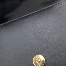 将图像加载到图库查看器中，GUCCI GGQuilted Shoulder Bag Black723777 Leather Size Mini
