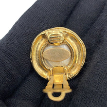 Load image into Gallery viewer, CHANEL ★CC Logo Faux Pearl Earring Gold Plated Faux Pearl

