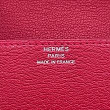 Load image into Gallery viewer, HERMES Chaine d&#39;Ancre compact wallet Rose Extreme Chevre Shamqila
