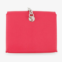 将图像加载到图库查看器中，HERMES ★Chaine d&#39;Ancre Compact Wallet Rose Extreme Chevre Shamqila
