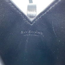 Load image into Gallery viewer, Givenchy Cutout Phone Holder Shoulder Bag Black Leather Size Mini
