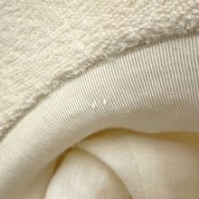 Load image into Gallery viewer, HERMES Pile knit Cap Size 56 Ivory Cotton80% Rayon20%
