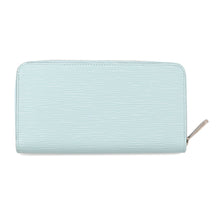 将图像加载到图库查看器中，LOUIS VUITTON Zippy Wallet Light BlueM82141 Epi Leather

