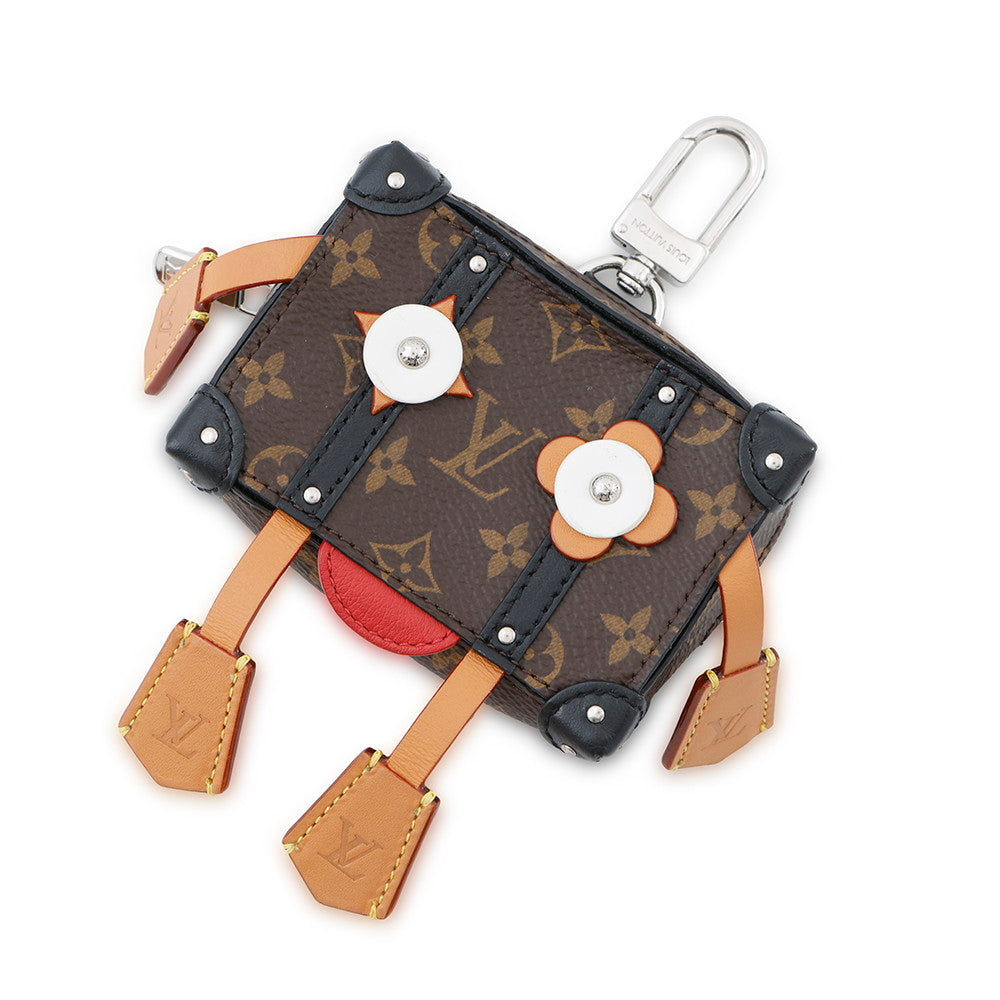 LOUIS VUITTON Mr. Soft Trunk Brown/BlackM01201 Monogram Macassar Canvas