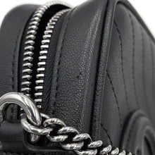 将图像加载到图库查看器中，GUCCI Blondie ChainShoulder Black760315 Leather
