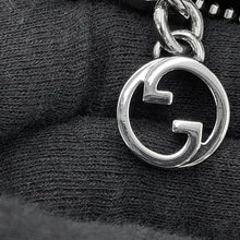 将图像加载到图库查看器中，GUCCI Blondie ChainShoulder Black760315 Leather
