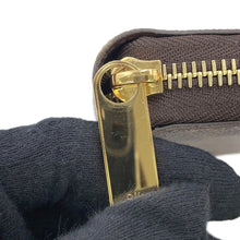 Load image into Gallery viewer, LOUIS VUITTON Zippy Wallet BrownN41661 Damier ・Ebene
