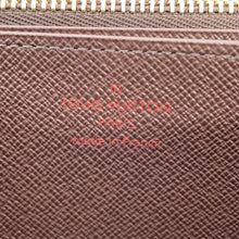 Load image into Gallery viewer, LOUIS VUITTON Zippy Wallet BrownN41661 Damier ・Ebene
