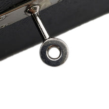 将图像加载到图库查看器中，HERMES Kelly wallet Black Epsom
