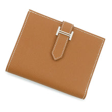 Load image into Gallery viewer, HERMES BEAN Compact Gold Epsom
