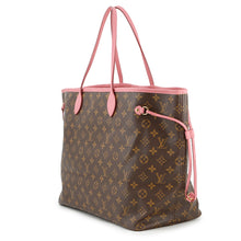 将图像加载到图库查看器中，LOUIS VUITTON Neverfull Rose VeloursM40877 Monogram Ikat Flower Size GM
