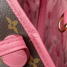 Load image into Gallery viewer, LOUIS VUITTON Neverfull Rose VeloursM40877 Monogram Ikat Flower Size GM
