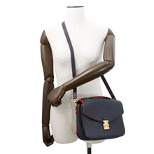 将图像加载到图库查看器中，LOUIS VUITTON Pochette Metis Marine RougeM44071 Monogram Empreinte Leather Size MM
