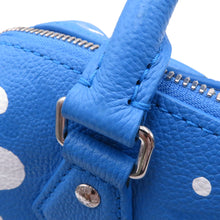 将图像加载到图库查看器中，LOUIS VUITTON LVxYK Speedy Bandouliere BlueM46425 Monogram Empreinte Leather Size 20
