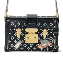 将图像加载到图库查看器中，LOUIS VUITTON Monogram Catogram Petite Malle NoirM44437 Monogram
