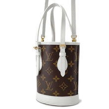 Load image into Gallery viewer, LOUIS VUITTON Nano bucket Brown/BlancM81489 Monogram
