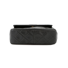 将图像加载到图库查看器中，CHANEL Tassel Matelasse Chain Shoulder Black Lambskin
