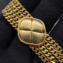 将图像加载到图库查看器中，CHANEL Tassel Matelasse Chain Shoulder Black Lambskin
