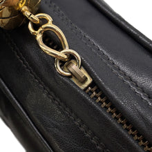 将图像加载到图库查看器中，CHANEL Tassel Matelasse Chain Shoulder Black Lambskin
