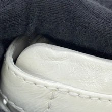 将图像加载到图库查看器中，CHANEL High cut sneakers White/BlackG45109 Leather Size 36
