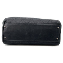 将图像加载到图库查看器中，CHANEL Wild Stitch Matelasse Boston BlackA33045 Caviar Leather
