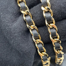 将图像加载到图库查看器中，CHANEL Matelasse Chain wallet BlackAP0250 Lambskin
