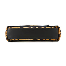 将图像加载到图库查看器中，BALENCIAGA Navy Kabas Brown/Black390346 Canvas Leather Size XS
