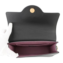Load image into Gallery viewer, Versace 2-Way Bag Black Leather Size S
