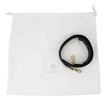 Load image into Gallery viewer, Versace 2-Way Bag Black Leather Size S
