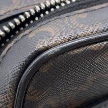 Load image into Gallery viewer, CELINE Triomphe Multi-Pocket Crossbody Bag Brown/Black111632EU1 PVC Leather
