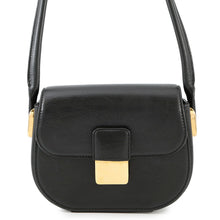 将图像加载到图库查看器中，Bottega Veneta Desiree Shoulder Bag Navy Leather Size Mini
