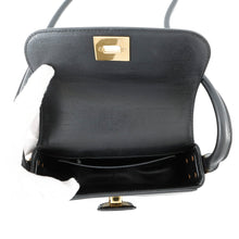 将图像加载到图库查看器中，Bottega Veneta Desiree Shoulder Bag Navy Leather Size Mini
