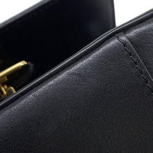 将图像加载到图库查看器中，Bottega Veneta Desiree Shoulder Bag Navy Leather Size Mini
