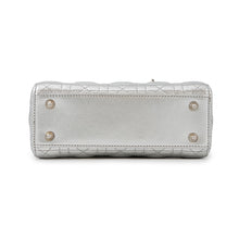 将图像加载到图库查看器中，Dior Lady&#39;s Dior MY ABCDIOR Cannage 2-way Bag SilverM0538ONGE Leather
