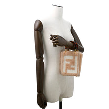 将图像加载到图库查看器中，FENDI Sunshine shopper Pink8BS051 Mouton Leather
