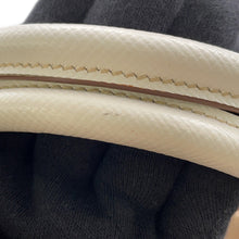 将图像加载到图库查看器中，PRADA 2WAYBag Beige/WhiteBN2775 Canvas Leather
