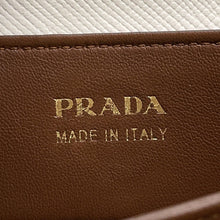 将图像加载到图库查看器中，PRADA 2WAYBag Beige/WhiteBN2775 Canvas Leather
