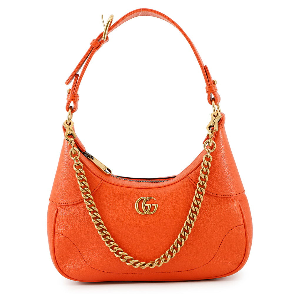 GUCCI Aphrodite Shoulder Bag Orange731817 Leather