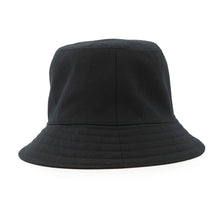 Load image into Gallery viewer, HERMES Fred Crew Carrousel Bucket Hat Size 57 Black Wool 100%
