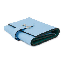 将图像加载到图库查看器中，HERMES Bearn Combination Verso Celeste/Vert Jade Epsom
